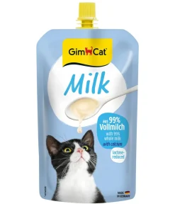 GimCat® Katzenleckerlies & Getränke - Katzensnack Katzenmilch, 14 x 200 ml