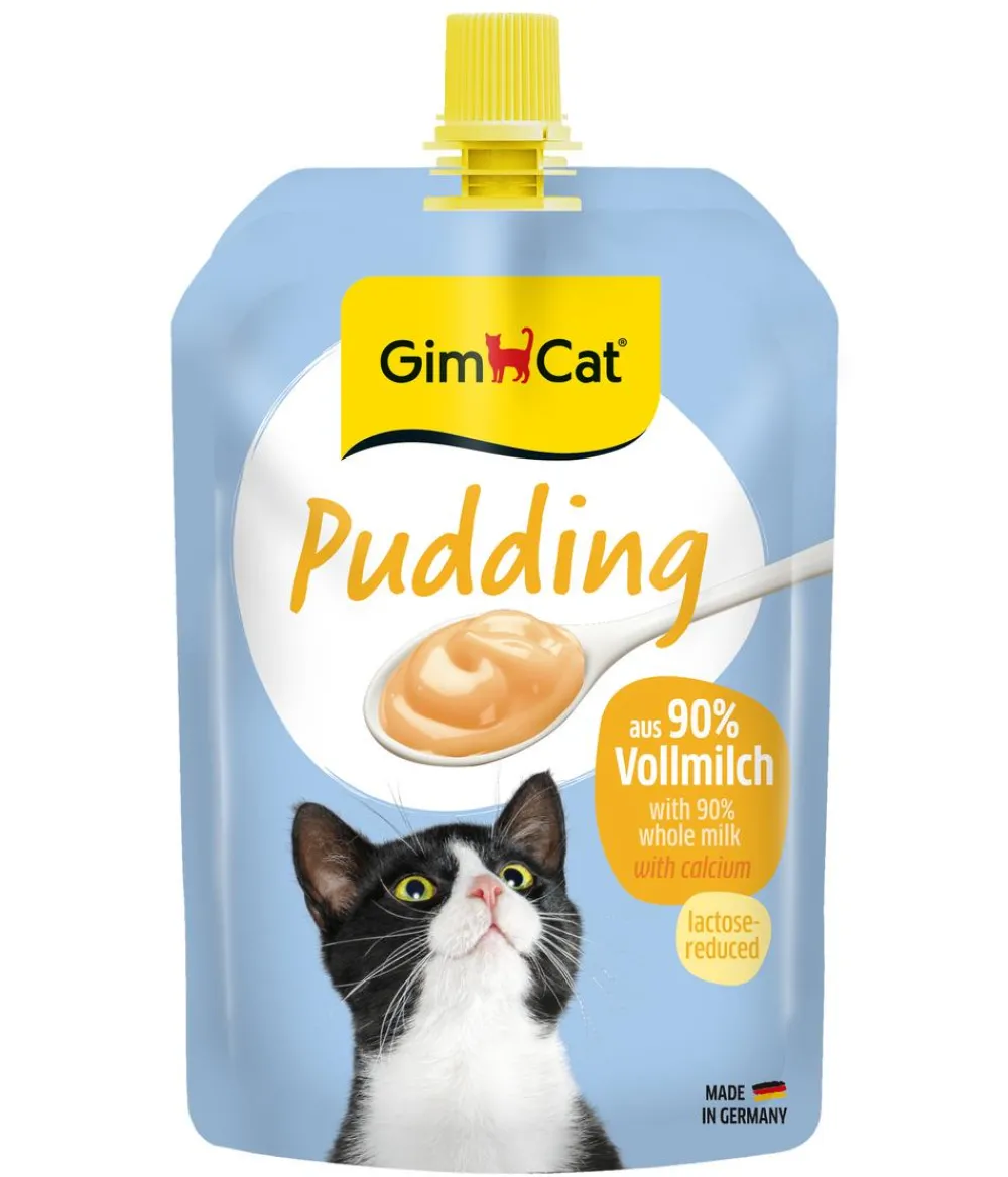 GimCat® Katzenleckerlies & Getränke > Katzensnack Pudding Calcium, 150 g
