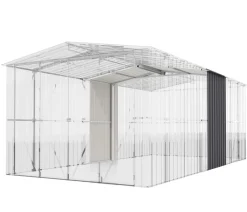 Globel Anbauten - Erweiterungselement 410 für Spacer und Craft, ca. B308/H225/T127 cm Anthrazit