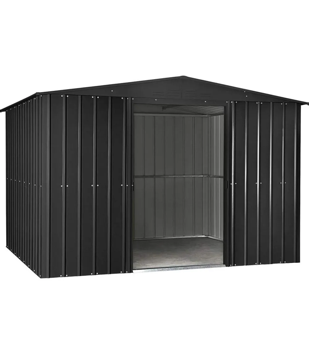 Globel Gerätehaus Somnium 108, ca. B308/H202/T247 cm Dunkelgrau