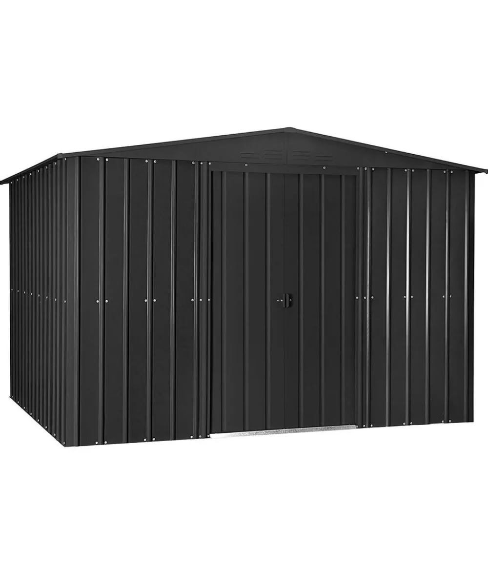 Globel Gerätehaus Somnium 108, ca. B308/H202/T247 cm Dunkelgrau