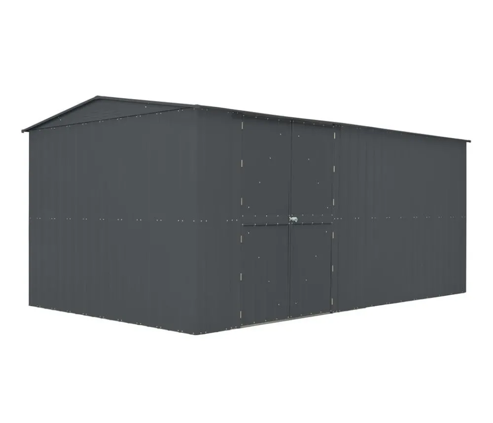 Globel Metallgerätehaus Craft 1510, ca. B308/H225/T464 cm Anthrazit Outlet