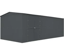 Globel Metallgerätehaus Craft 1510, ca. B308/H225/T464 cm Anthrazit Outlet