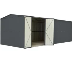 Globel Metallgerätehaus Craft 1510, ca. B308/H225/T464 cm Anthrazit Outlet