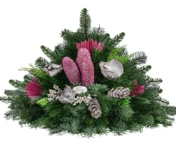 Dehner Grabschmuck & Grabgestaltung > Grabbukett aus Nordmann-Tanne, , ca. B48/H76/T45 cm