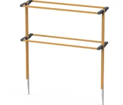 GUSTA GARDEN Rankgitter & Obelisken - Beeren-Rankhilfe Berry Buddy, ca. B119/H139/T35 cm Natur