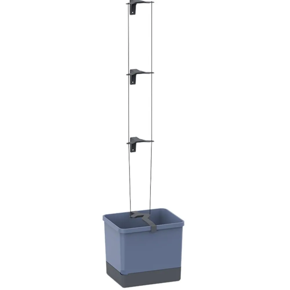 GUSTA GARDEN Gurken-Topf Curt Cucumber, ca. B35/H138/T28 cm Blau Online
