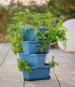 GUSTA GARDEN Hochbeete & Frühbeete > Kartoffelturm Paul Potato Starter, 4 Etagen, ca. B44/H65/T44 cm
