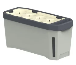 GUSTA GARDEN Hydrosysteme|Blumentöpfe & Übertöpfe > Kräutertopf Harry Herbs, ca. B36/H16/T15 cm