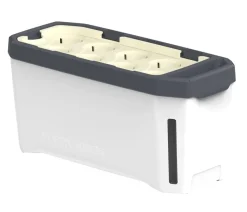 GUSTA GARDEN Hydrosysteme|Blumentöpfe & Übertöpfe - Kräutertopf Harry Herbs, ca. B36/H16/T15 cm Weiß