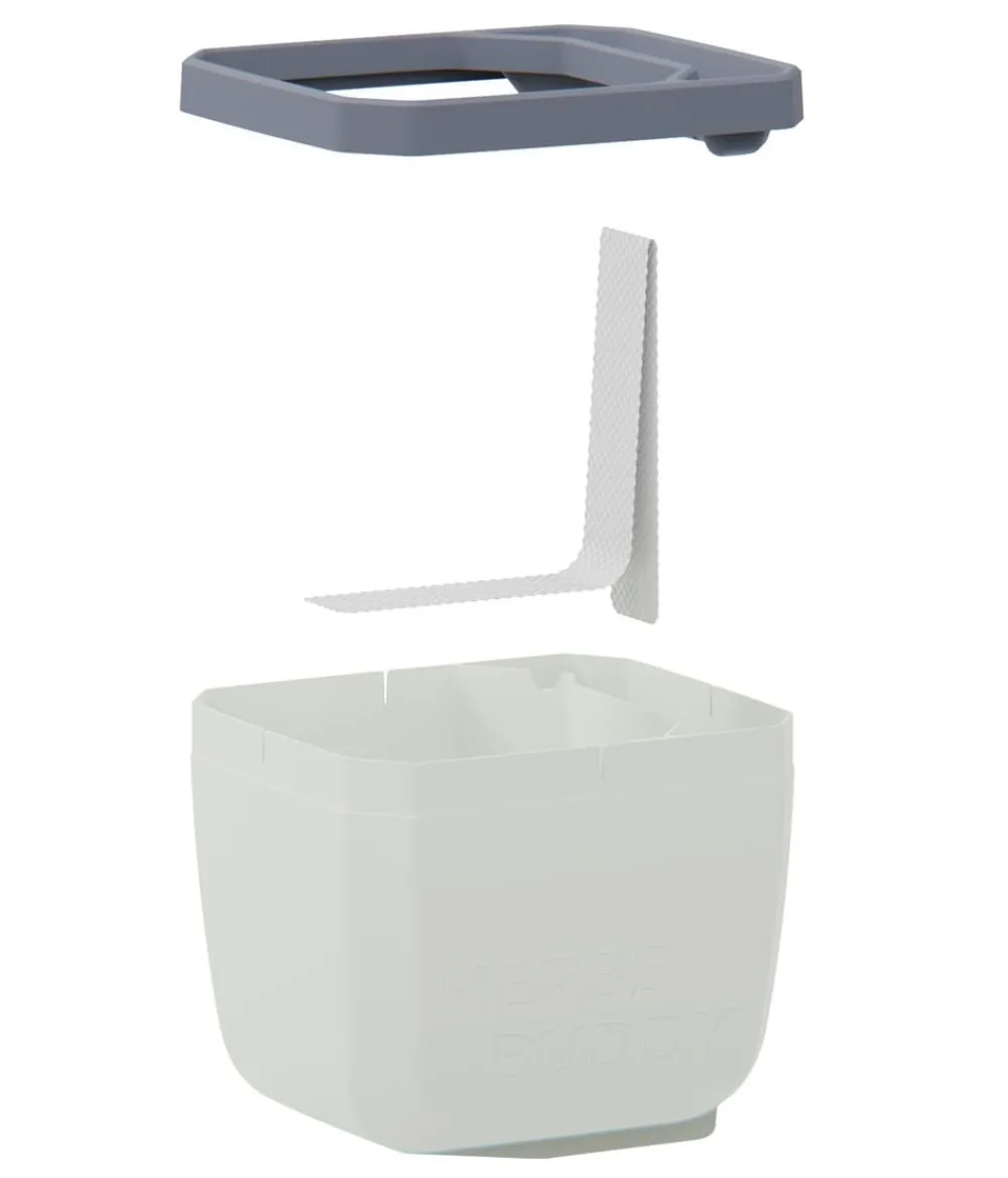 GUSTA GARDEN Kräutertopf Herbs Buddy, ca. B16/H14/T14 cm, 3er-Set Weiß Hot