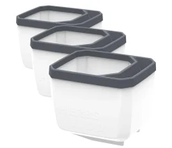 GUSTA GARDEN Kräutertopf Herbs Buddy, ca. B16/H14/T14 cm, 3er-Set Weiß Hot