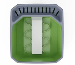 GUSTA GARDEN Kräutertopf Herbs Buddy, ca. B16/H14/T14 cm, 3er-Set Dunkelgrün Outlet