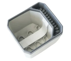 GUSTA GARDEN Hydrosysteme|Blumentöpfe & Übertöpfe - Kräutertopf Herbs Buddy, ca. B16/H14/T14 cm Hellgrau