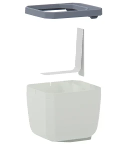 GUSTA GARDEN Blumentöpfe & Übertöpfe|Hochbeete & Frühbeete - Kräutertöpfe Herbs Buddy, ca. B19/H14,3/T13,6 cm, 3er-Set