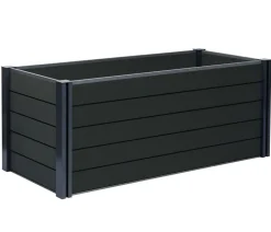 Gutta Hochbeete & Frühbeete - Hochbeet Elevada, ca. B202/H74/T80,5 cm Dunkelgrau