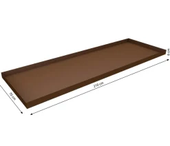 Gutta Hochbeet-Wanne Valenta Dunkelbraun Discount