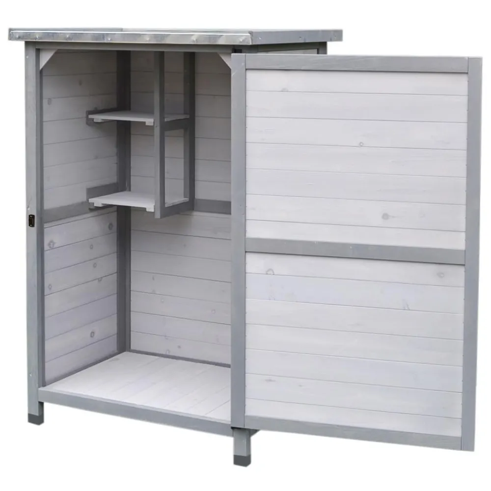 Habau Gartenschränke & Minigaragen > Gartenschrank Flachdach