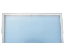 Habau Zubehör & Ausstattung - Gartentisch Lino mit Unterschrank, ca. B98/H95/T48 cm Hellgrau