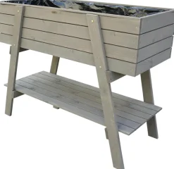 Habau Hochbeete & Frühbeete - Holz-Hochbeet Alina, , ca. B115/H90/T45 cm Hellgrau