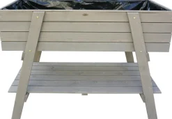 Habau Hochbeete & Frühbeete - Holz-Hochbeet Alina, , ca. B115/H90/T45 cm Hellgrau