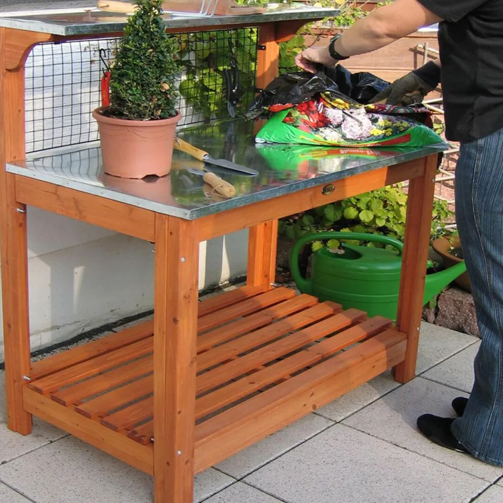 Habau Pflanztisch, ca. B101/H117/T55 cm Outlet
