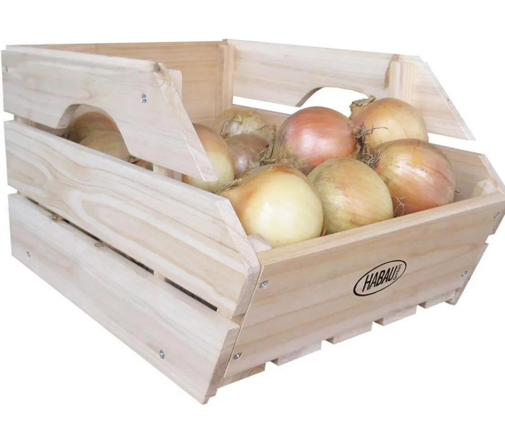 Habau Mehr Haushaltshelfer - Universalkiste, ca. B27/H20/T38 cm, 3er-Set Creme