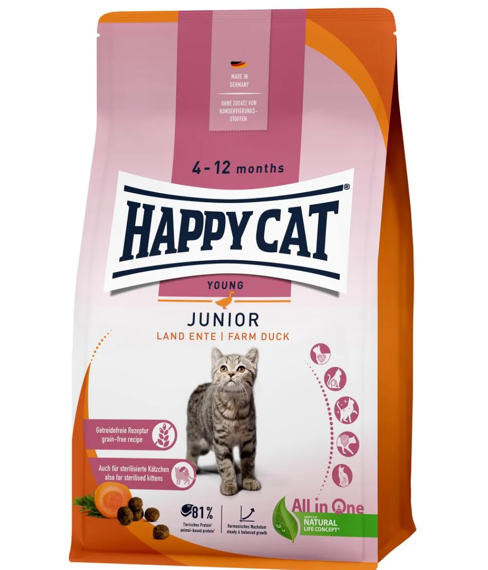 Happy Cat Trockenfutter für Katzen Young Junior Online