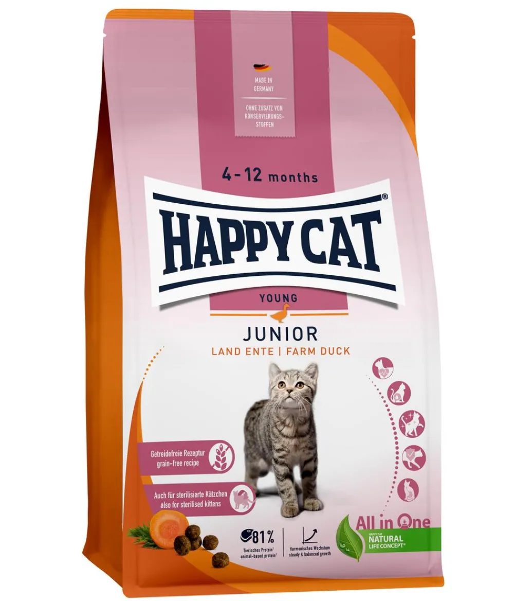Happy Cat Trockenfutter für Katzen Young Junior Online