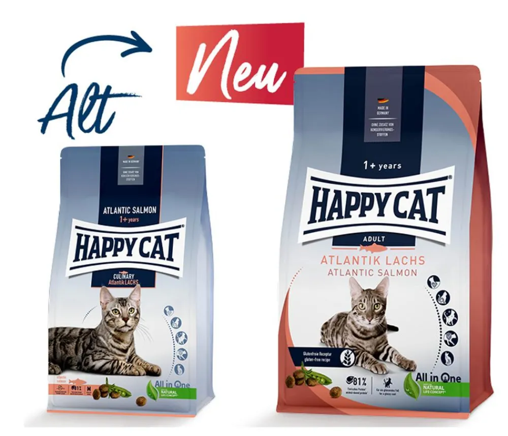 Happy Cat Trockenfutter Katze - Trockenfutter für Katzen Culinary Adult