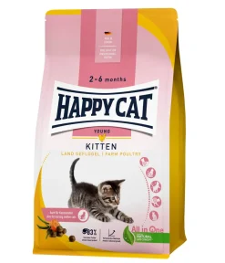 Happy Cat Trockenfutter Katze - Trockenfutter für Katzen Care Schonkost Niere