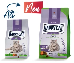 Happy Cat Trockenfutter Katze - Trockenfutter für Katzen Senior