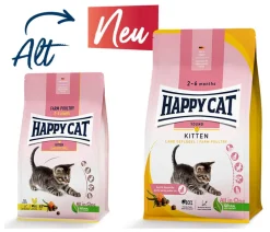 Happy Cat Trockenfutter für Katzen Young Kitten, Land-Geflügel Sale