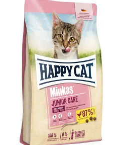 Happy Cat Trockenfutter Katze > Trockenfutter für Katzen Minkas Junior Care, Geflügel, 10 kg