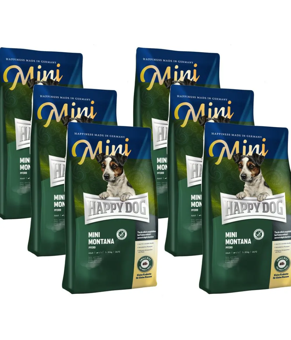 Happy Dog Trockenfutter Hund - Trockenfutter für Hunde Mini Montana