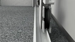 Hecht Doppel-Schiebetür Comfort, ca. B240/H240 cm Weiß Discount