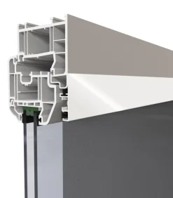 Hecht Fliegengitter Fensterbausatz COMPACT, ca. B130/H150 cm Dunkelgrau Online