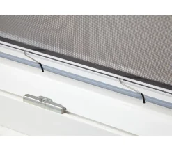 Hecht Insektenschutz & Fallen - Fliegengitter Fenster mit Pollenschutz, ca B100/H120 cm Dunkelbraun
