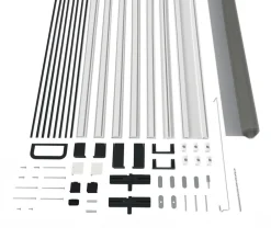 Hecht Fliegengitter Tür Master SlimPlus, ca. B100/H210 cm Weiß Outlet
