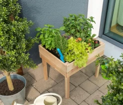 Hecht Hochbeete & Frühbeete > Holz-Kinderhochbeet, ca. B45/H40/T45 cm