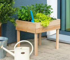 Hecht Hochbeete & Frühbeete > Holz-Kinderhochbeet, ca. B45/H40/T45 cm