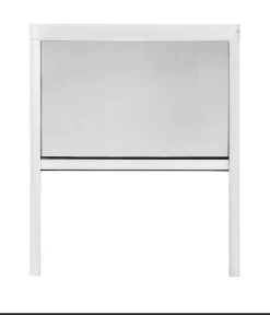 Hecht Insektenschutzrollo elektrisch, inkl. Solarpanel, ca. B110/H220 cm Weiß Online
