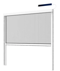Hecht Insektenschutzrollo elektrisch, inkl. Solarpanel, ca. B110/H220 cm Weiß Online