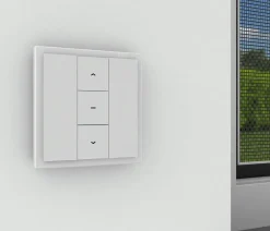 Hecht Insektenschutz & Fallen - Insektenschutzrollo elektrisch, inkl. Solarpanel, ca. B130/H160 cm Anthrazit