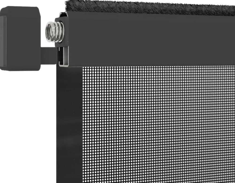 Hecht Klemm-Lamellenvorhang Comfort Dunkelgrau Hot