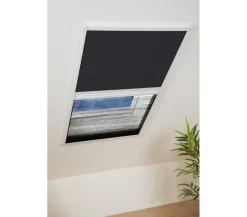Hecht Kombi-Dachfenster-Plissee, ca. B110/H160 cm Braun