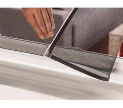 Hecht Insektenschutz & Fallen - Magnet Insektenschutz EASY, ca. B130/H150 cm Weiß