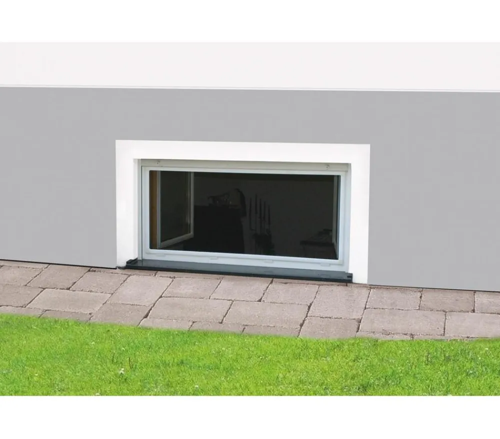 Hecht Insektenschutz & Fallen - Nagerschutzfenster Master Slim. ca. B100/H60 cm Weiß