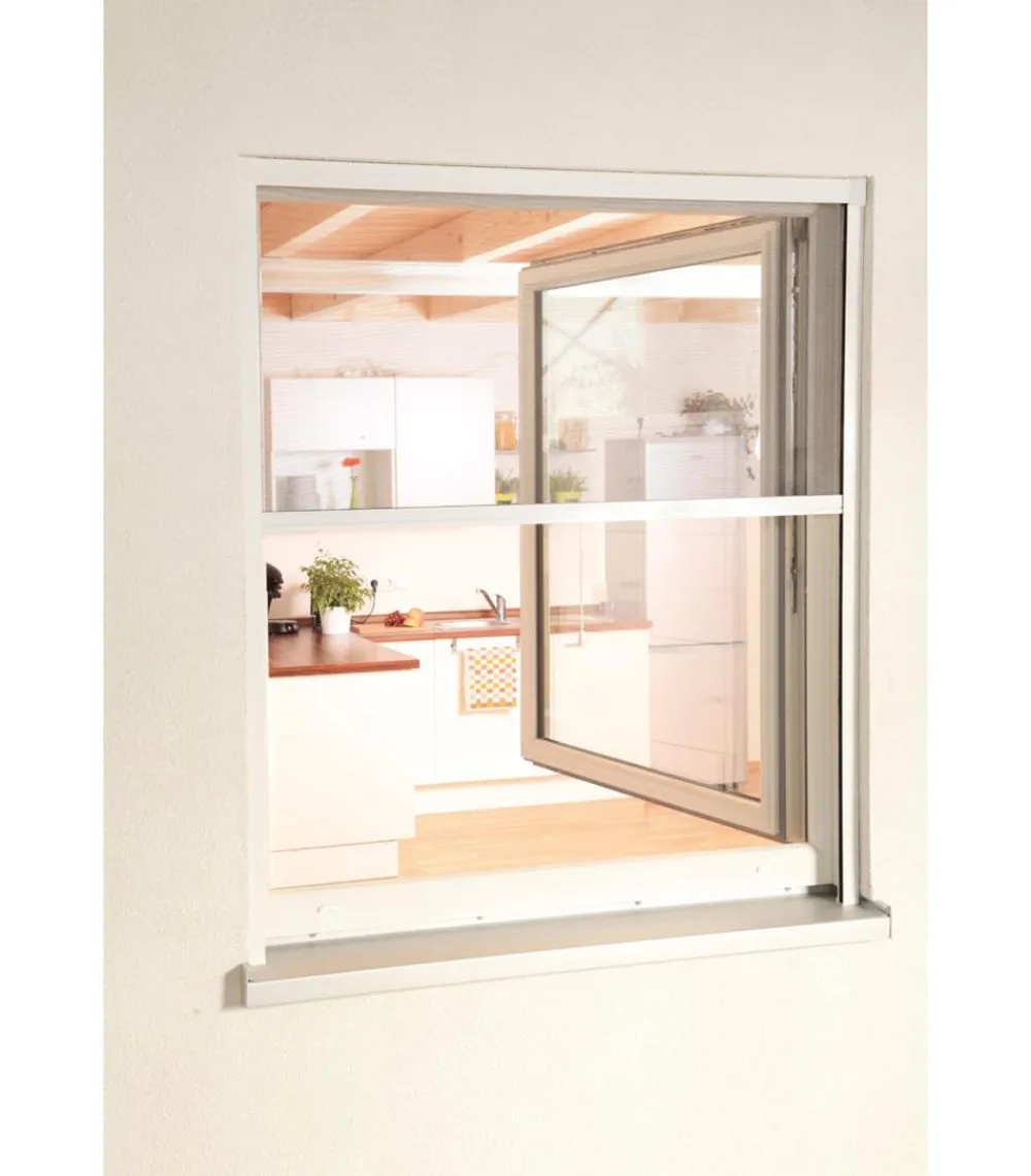 Hecht Insektenschutz & Fallen > Rollobausatz Fenster SMART, ca. B160/H160 cm