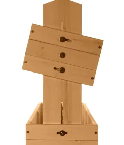 Hecht Hochbeete & Frühbeete > Vertikales Holz-Hochbeet Cube 4, ca. B82/H145/T50 cm